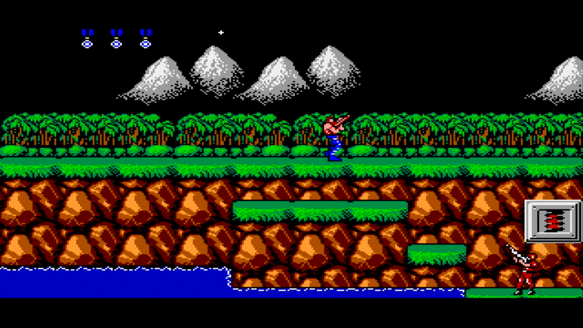 A game running on the TTGO-VGA32 CoCo emulator